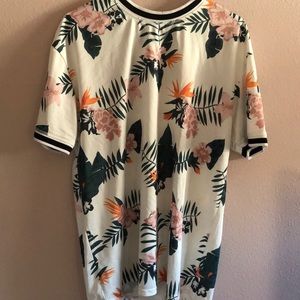 Flower Jersey Shirt